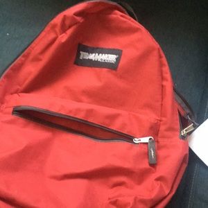 A red book bag $13.00
